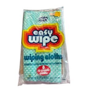 NEW UNOPENED! "MAGLA"Vintage Easy Wipe 2 Packages of 8 Sold AS SET‎